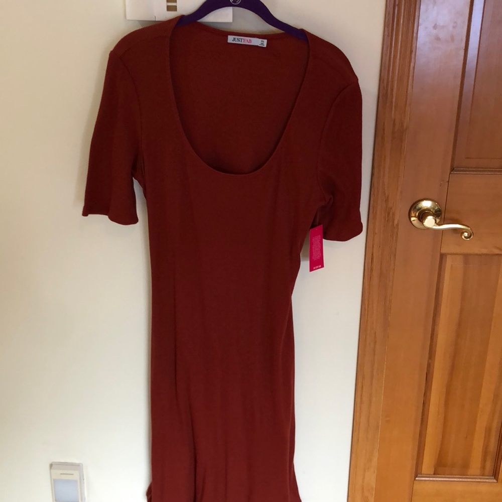 Sexy cut out low cut dress.